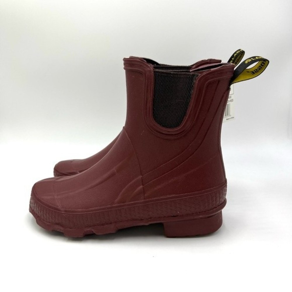 NEW Lacrosse Womens Size 5 Brick Red Grange Chelsea 5 Rain Boots Shoes - Picture 6 of 14